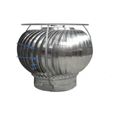 Roof vent - Hybrid residential  - Ecco Extractores