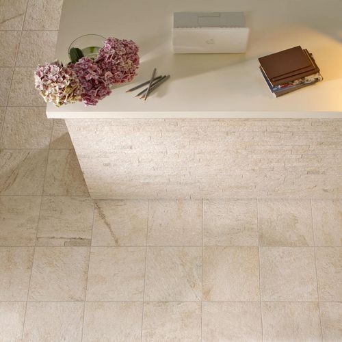 Porcelain stoneware tile - MULTIQUARZ - MARAZZI - matte / natural finish / textured