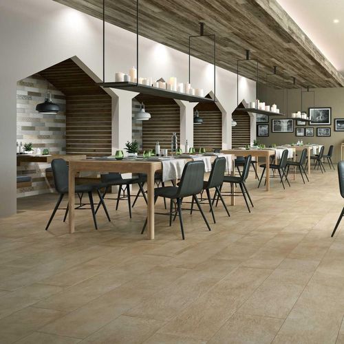 Porcelain stoneware tile - CLAYS - MARAZZI - matte / natural finish / indoor