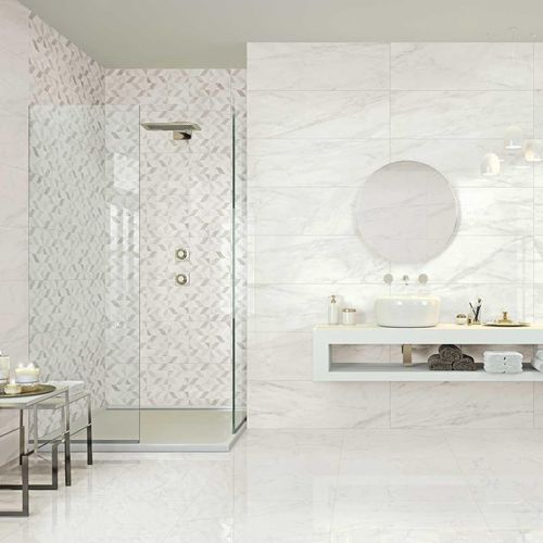 Porcelain stoneware tile - MARBLEPLAY - MARAZZI - matte / high-gloss / 3D