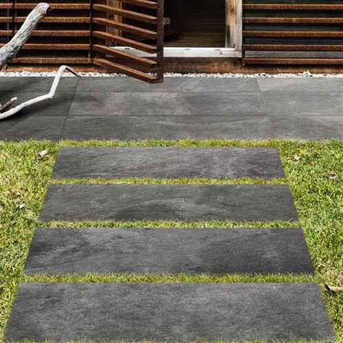 Porcelain stoneware tile - MYSTONE ARDESIA20 - MARAZZI - matte / natural finish / outdoor