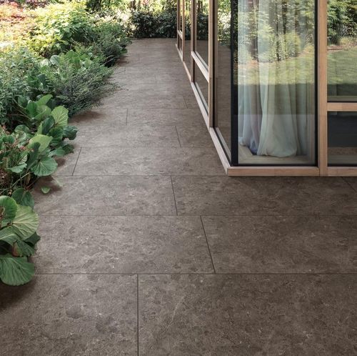 Porcelain stoneware tile - MYSTONE GRIS DU GENT20 - MARAZZI - matte / natural finish / outdoor