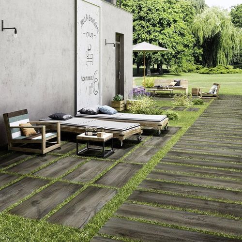Porcelain stoneware tile - TREVERKMADE20 - MARAZZI - matte / natural finish / outdoor
