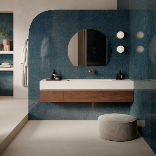 Porcelain stoneware tile - GRANDE LUME - MARAZZI - high-gloss / for indoor use / living room