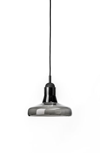 Pendant lamp - SHADOWS - BROKIS - wooden / blown glass / contemporary