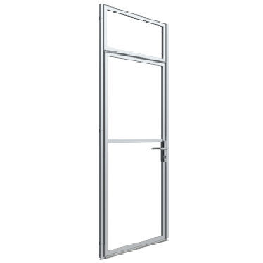 Steel door profile - W 575 - OCTANORM - aluminium / high-resistance