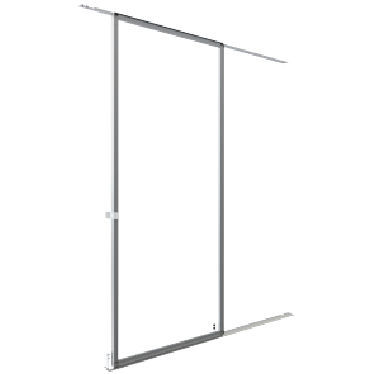 Steel door profile - W 420 - OCTANORM - aluminium / high-resistance