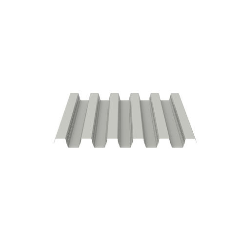 Ribbed sheet metal - LG 55 - Isopan - steel / gray / for permanent formwork
