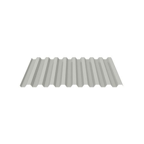 Ribbed sheet metal - LG 20 - Isopan - aluminum / steel / red