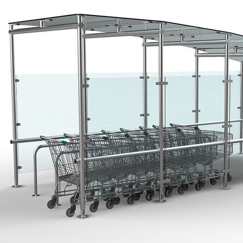 Shopping carts shelter - CITYNOX