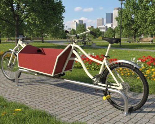 Stainless steel parking hoop - RACK CARGO - CITYNOX