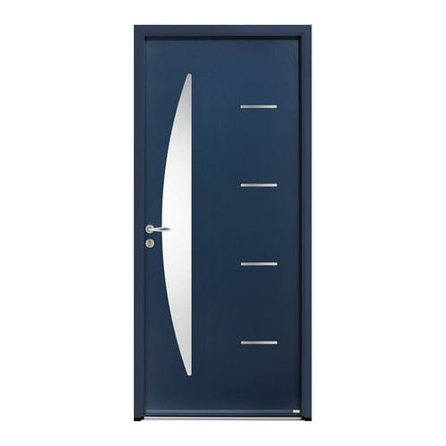 Entry door - CEDOUSA-20 - ZILTEN - steel / swing / contemporary