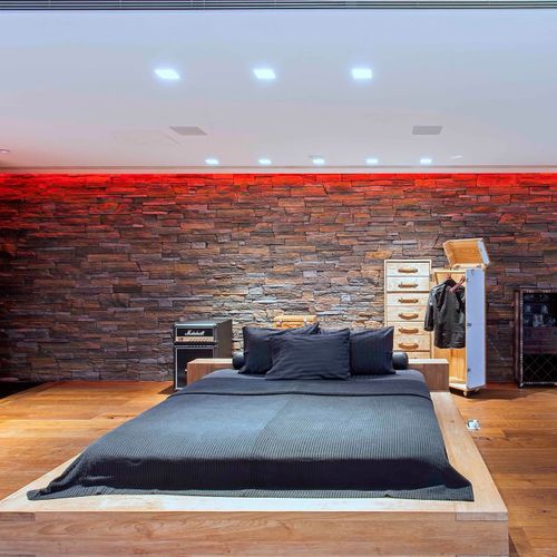 Concrete wall cladding - CLASSIC : BRETAGNE RUSTY - Mathios SA - exterior / interior / textured