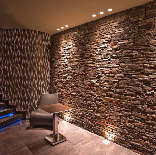Concrete wall cladding - CLASSIC : ALTAIA LAVA - Mathios SA - exterior / interior / textured