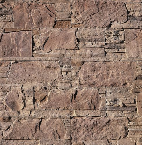 Concrete wall cladding - CLASSIC : HIGHLAND BLEND EARTH - Mathios SA - exterior / interior / textured