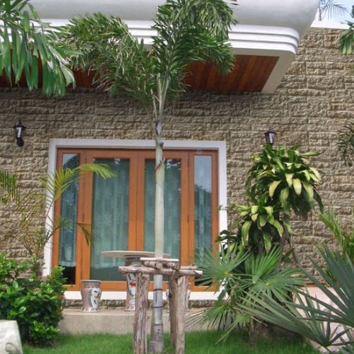 Concrete wall cladding - VERMONT - Mathios SA - exterior / interior / textured