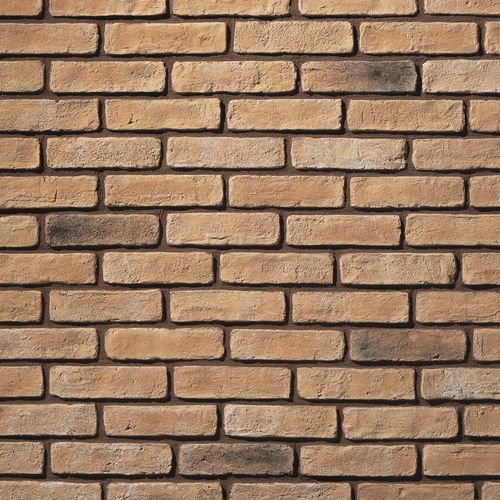 Decorative cladding brick - MASTERBRICK AMBER - Mathios SA - concrete / exterior / interior