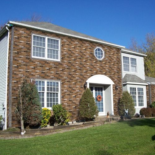 Decorative cladding brick - DECO FOGGY - Mathios SA - concrete / exterior / interior