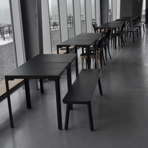 Contemporary bench - One - ANOTHER COUNTRY - oak / ash / without backrest