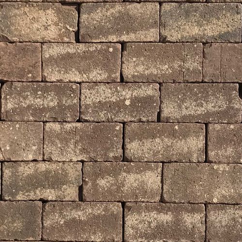 Clay paver - RUMBLED BLUFFS - PINE HALL BRICK - outdoor / indoor / antique