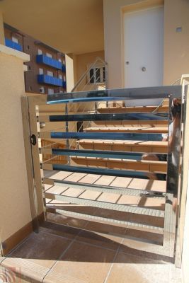 Entry door - PIRBA - stainless steel / swing / without glazing