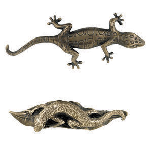 Bronze furniture handle - GECKO & LIZARD - Martin Pierce