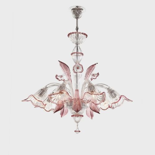 Traditional chandelier - AFRODITE - Sogni di Cristallo - blown glass / 3 light / 5 light