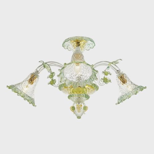 Traditional ceiling light - APOLLO DEI DOGI - Sogni di Cristallo - Murano glass / LED / handmade