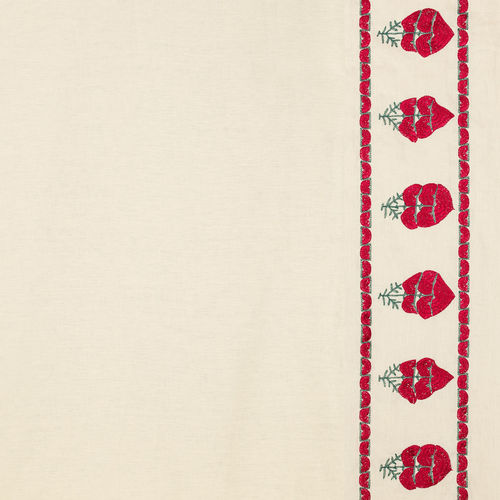 Upholstery fabric KATORA VAUGHAN patterned / linen / embroidered