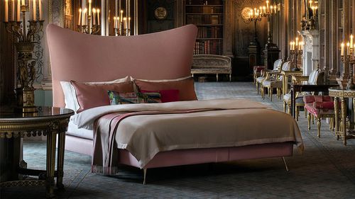Double bed - AMELIA 01 - Savoir Beds - traditional / upholstered / with headboard