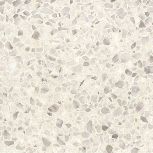 Marble dust tile - CARRARA TRE - AggloBaghin - indoor / floor / 20x20 cm