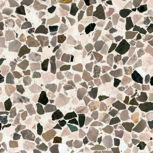 Gravel tile - EV 15-12 - AggloBaghin - polished / indoor / outdoor