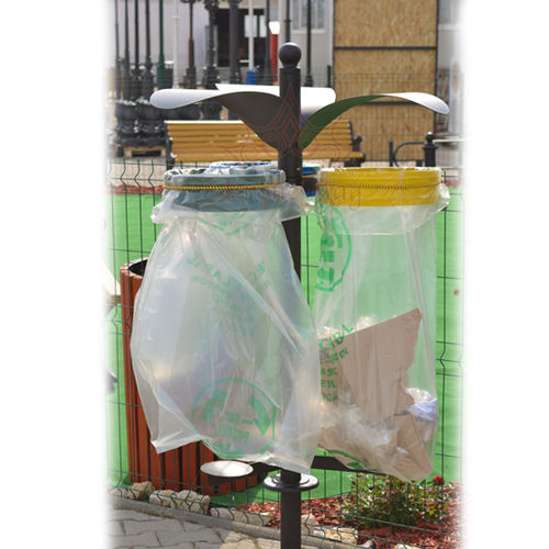 Public trash can - URBAN REC.13.CA - KRONEMAG MILLENIUM srl - recycling / floor-standing / galvanised steel