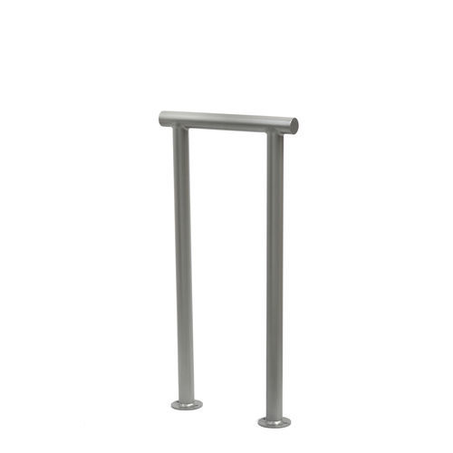 Floor-mounted bike rack - CYCLE-7 - KRONEMAG MILLENIUM srl - metal / advertising / commercial