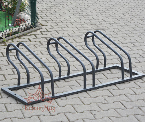 Floor-mounted bike rack - RACK-3 - KRONEMAG MILLENIUM srl - metal / commercial / for public space