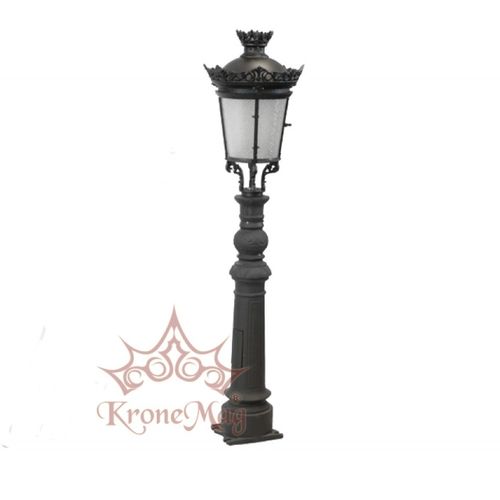 Garden bollard light - SI-VILLA.PALASIO - KRONEMAG MILLENIUM srl - urban / classic / cast iron