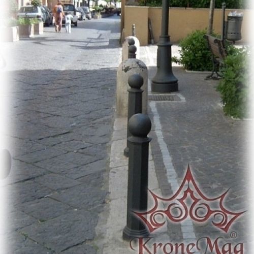 Security bollard - 903 - KRONEMAG MILLENIUM srl - parking prevention / access control / cast iron