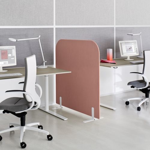 Freestanding office divider PARAVENTO SCREEN Ophelis fabric