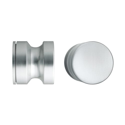 Contemporary door knob - AGAHO 193  - WEST inx - aluminum