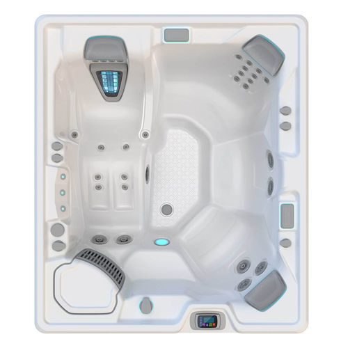 Above-ground hot tub - SOVEREIGN™ - HotSpring® Spas - rectangular / 5-person / acrylic