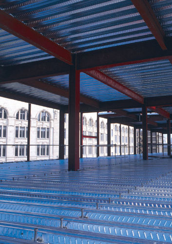Ribbed sheet metal - MULTIDECK 60-V2 - Kingspan structure - galvanized steel / for flooring