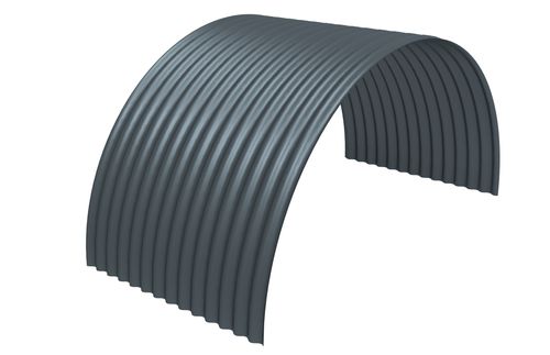 Panel cladding - Profil cintré - Joris Ide - steel