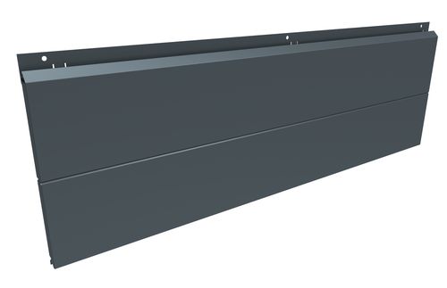 Strip cladding - JI GR&Eacute;GALE BR300-BR400-BR500-BR600 - Joris Ide - metal / grooved