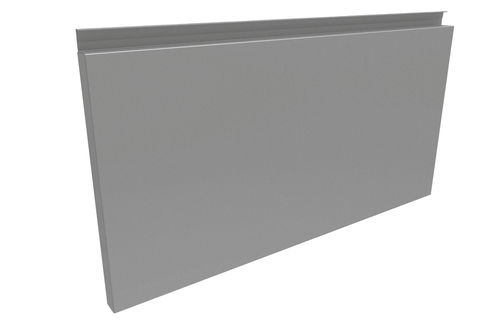Cassette cladding - JI BOR&Eacute;AS XLS - Joris Ide - steel / smooth