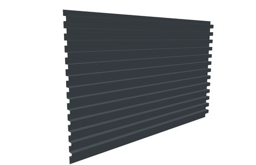 Panel cladding - JI SONORA - Joris Ide - steel / ribbed