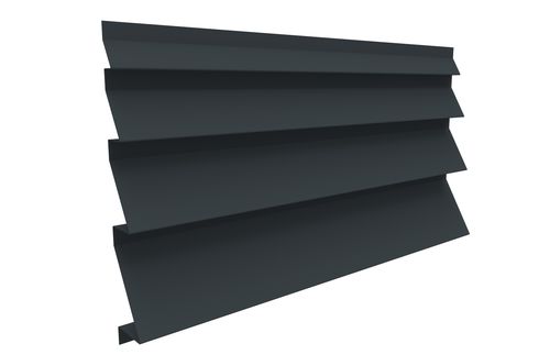 Panel cladding - JI TORNADE PROGRESS - Joris Ide - steel / ribbed