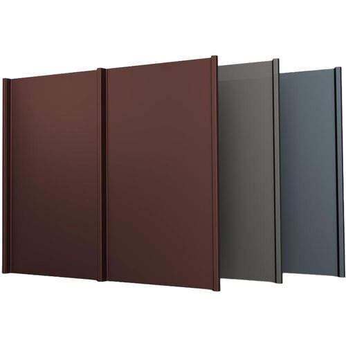 Steel sheet metal - JI 38-525-1050 - Joris Ide - galvanized / brown / gray