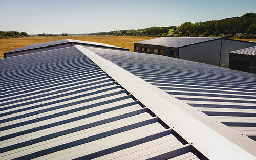 Steel roofing sheet - JI 45-333-1000 - Joris Ide - sheet steel / galvanised steel / metal look