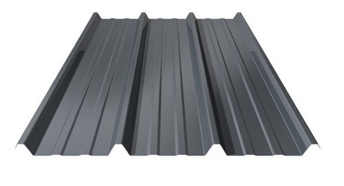 Sheet steel roofing - JI 45-333-1000 - Joris Ide - ribbed