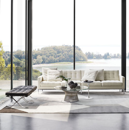 Contemporary sofa - Relax - Knoll international - fabric / leather / with armrests